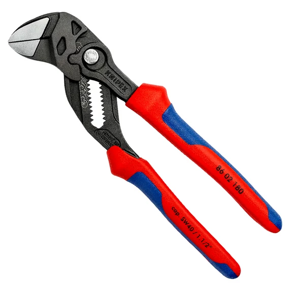KNIPEX Fogó és csavarkulcs 180mm (86 02 180)