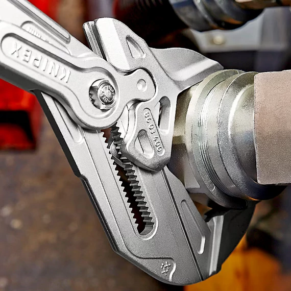 KNIPEX XL Párhuzamfogó, fogó és csavarkulcs egyben 400mm (86 03 400)