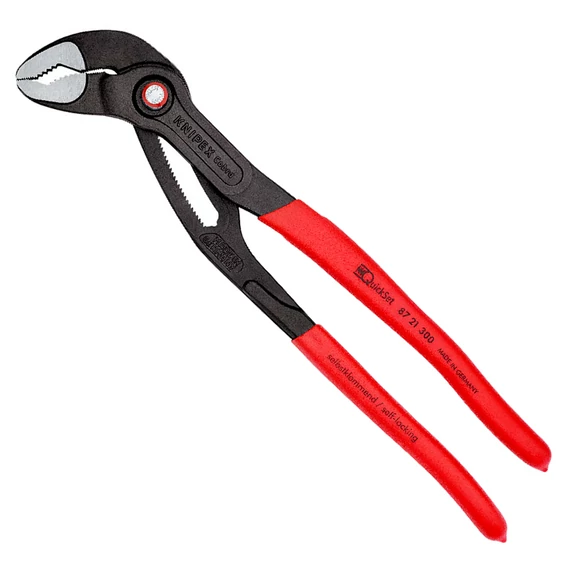KNIPEX Cobra QuickSet Hightech Vízpumpa fogó 300mm (87 21 300)
