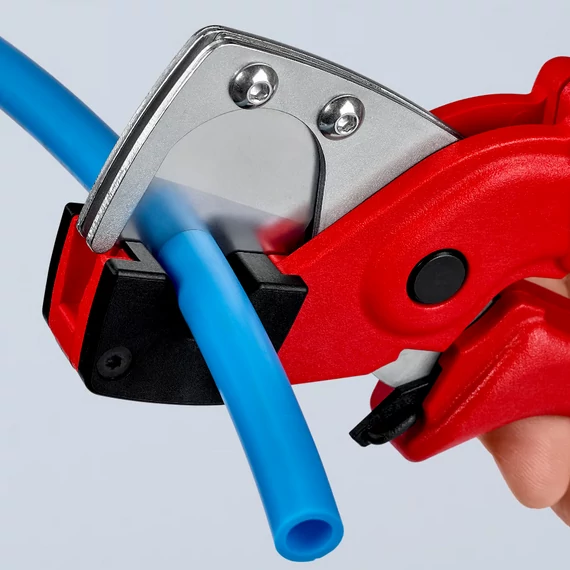 KNIPEX Csővágó többrétegű és pneumatikus tömlőkhöz 4-20mm (90 10 185)