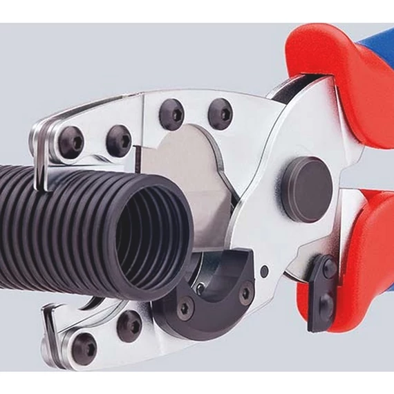 KNIPEX Csővágó többrétegű csövekhez/védőcsövekhez, horganyzott 210mm (90 25 20 SB)