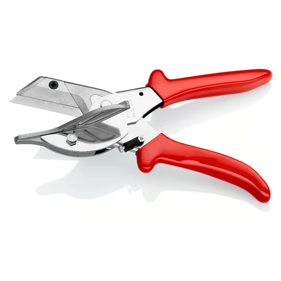 KNIPEX Sarokvágó olló műanyag és gumi profilokhoz 215mm (94 35 215)
