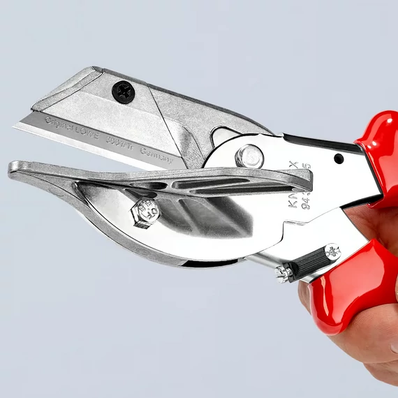 KNIPEX Sarokvágó olló műanyag és gumi profilokhoz 215mm (94 35 215)