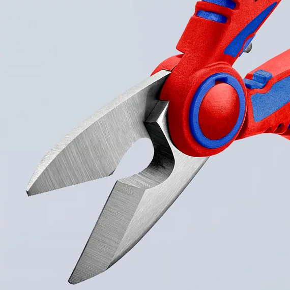 KNIPEX Villanyszerelő olló 160mm (95 05 10 SB)