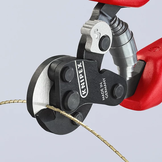 KNIPEX Drótkötél olló gumiabroncshoz 160mm (95 62 160 TC)