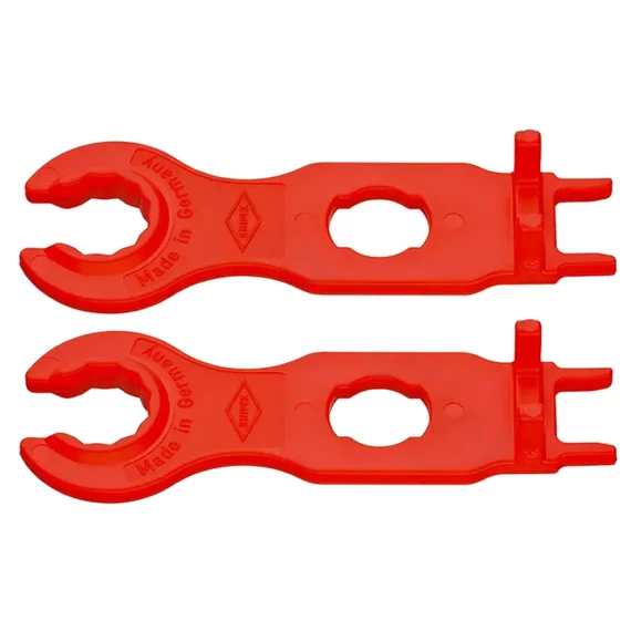 KNIPEX Szerelőszerszám készlet MC4 szolár dugós csatlakozókhoz 2db (Multi-contact) (97 49 66 2)