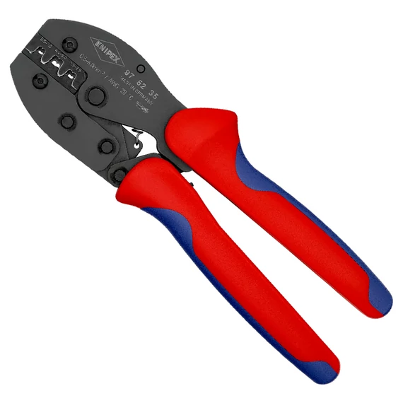 KNIPEX PreciForce Krimpelő fogó, barnított 220mm (97 52 35 SB)