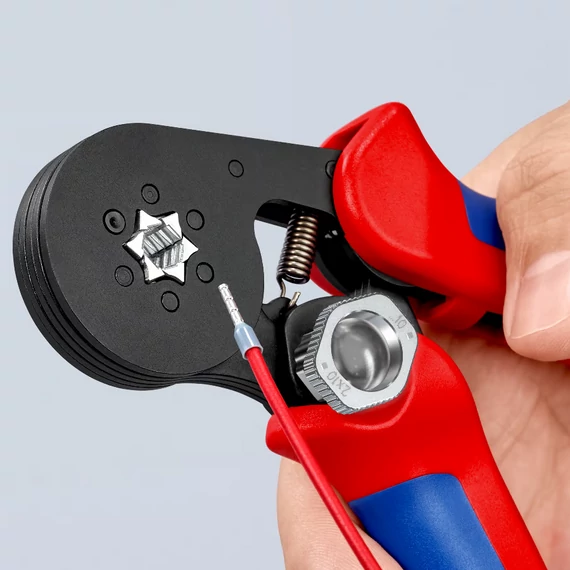 KNIPEX Érvéghüvelyfogó, önbeállító 180mm (97 53 14) (97 53 14 SB)