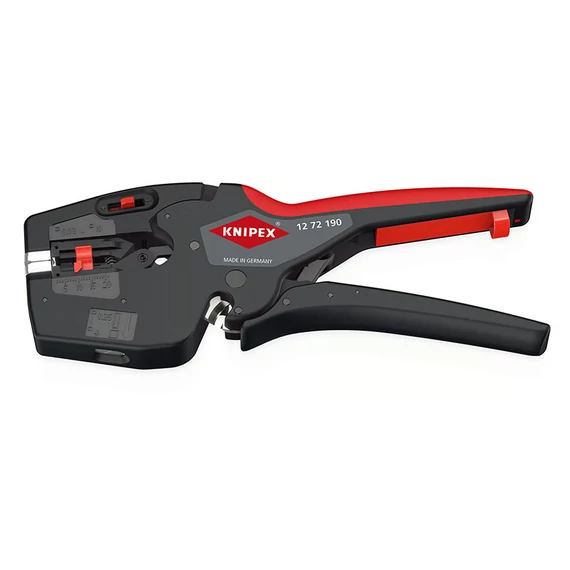 KNIPEX NexStrip Krimpelő készlet érvéghüvellyel, AWG32-8, 0,03-10mm2, 190mm (97 90 27)