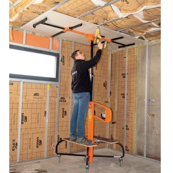 MONDELIN LEVPANO I Gipszkarton és OSB emelő állvány platformmal 4,5m, 75kg (513000)