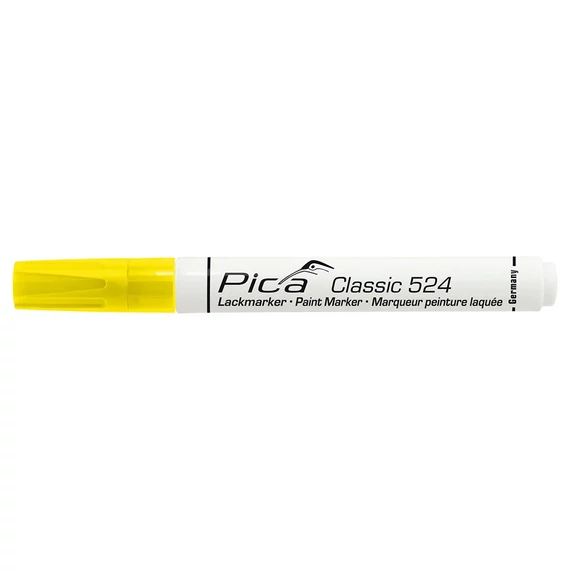 PICA CLASSIC Kerekhegyű, festék jelölőfilc 2-4mm (Sárga) (524/44)