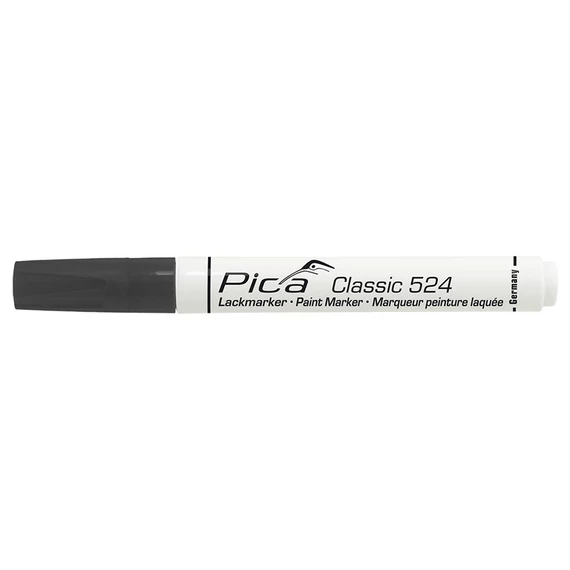 PICA CLASSIC Kerekhegyű, festék jelölőfilc 2-4mm (Fekete) (524/46)
