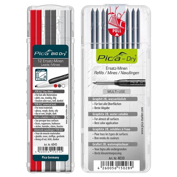 PICA MASTER-SET Ceruzakészlet ácsoknak 5db-os