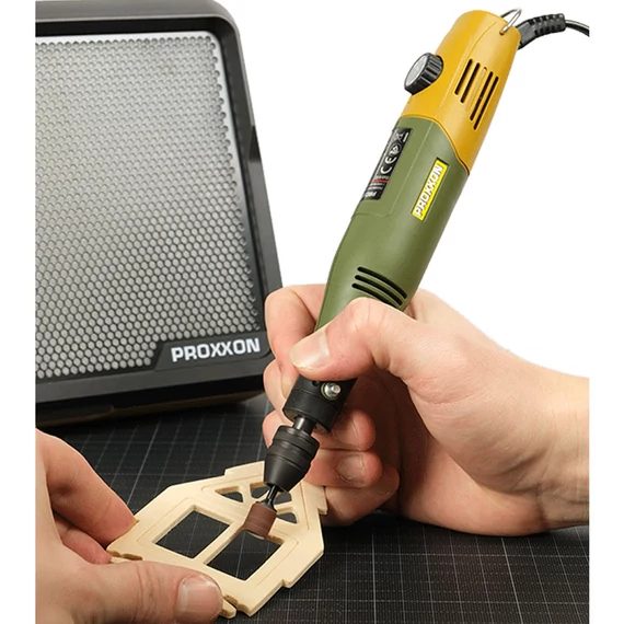 PROXXON MICROMOT 80/EF Maró/fúrógép 230V + univerzális szett, 25db-os