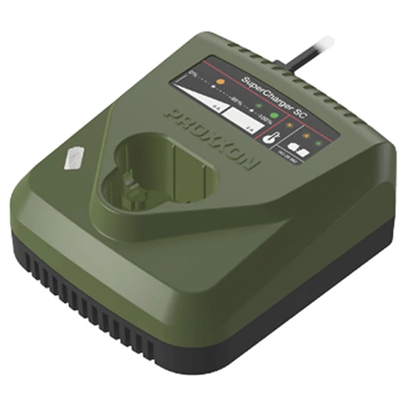 PROXXON SuperCharger SC Gyorstöltő, 12,6V, 8A, 230V