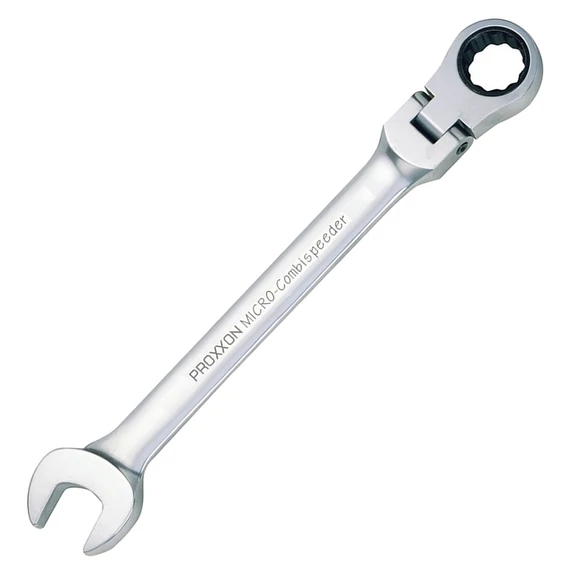 PROXXON Micro-Combispeeder Racsnis csillag-villáskulcs készlet hajlítható fejjel, 8-19mm, 7db-os