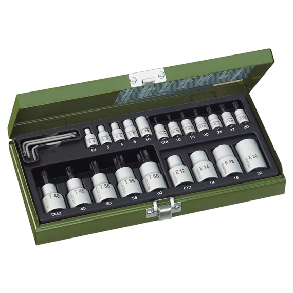 PROXXON Torx dugókulcs készlet 1/4