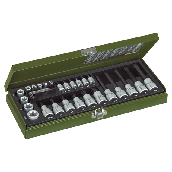 PROXXON Torx dugókulcs készlet 1/4
