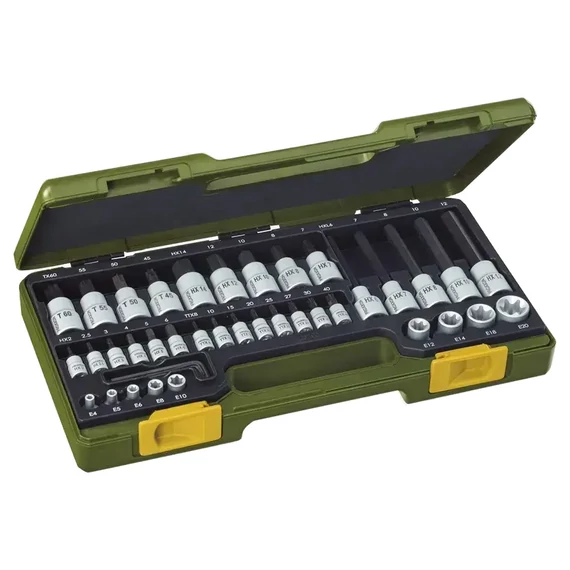 PROXXON Torx/Imbusz dugókulcs készlet 1/4