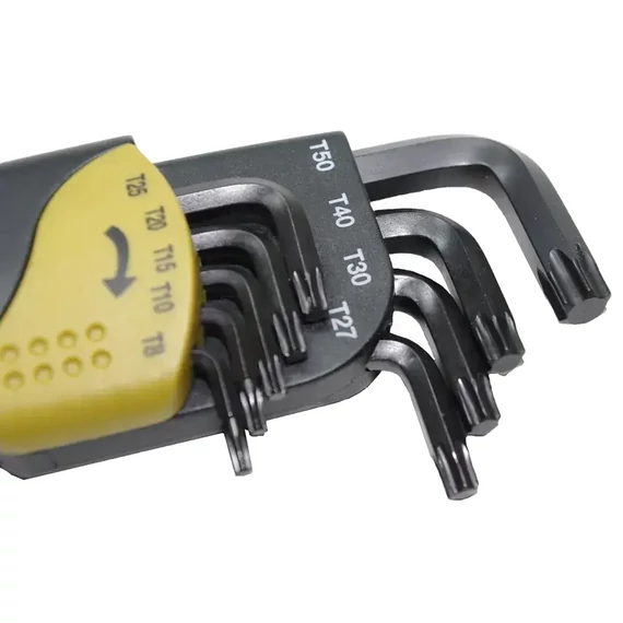 PROXXON Hajlított torxkulcs készlet TX8-TX50, 9db-os