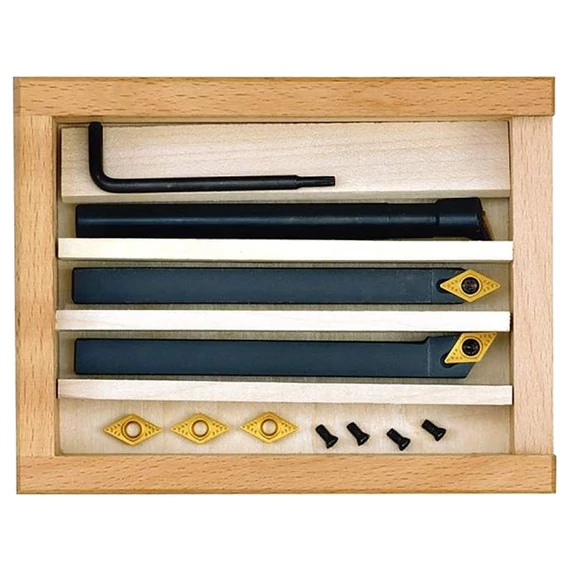 PROXXON Kés készlet volfrámbetétekkel 10x10x90mm, 3db-os
