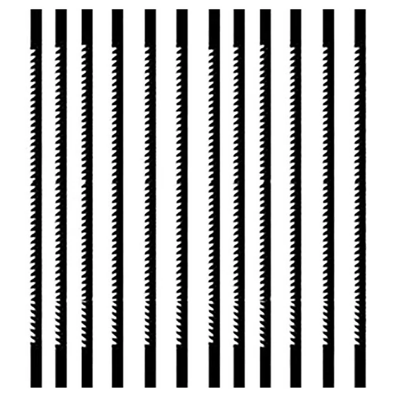 PROXXON Fűrészlap lágyacélhoz, normál fogazat, T36, 130x0,85x0,4mm (12db/csomag)