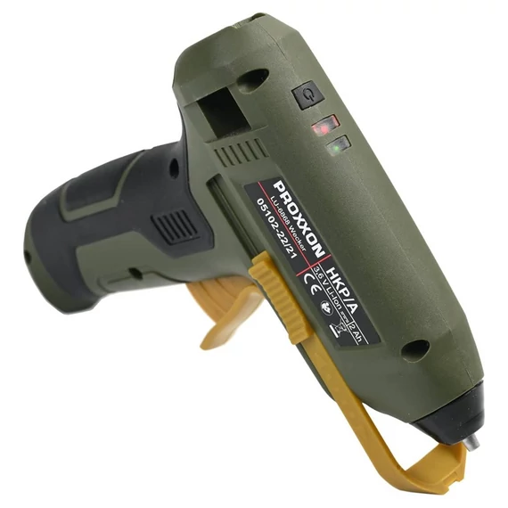 PROXXON HKP/A Ragasztó pisztoly 170°C (2,0Ah/3,6V) + 4db, 7x100mm ragasztórúd