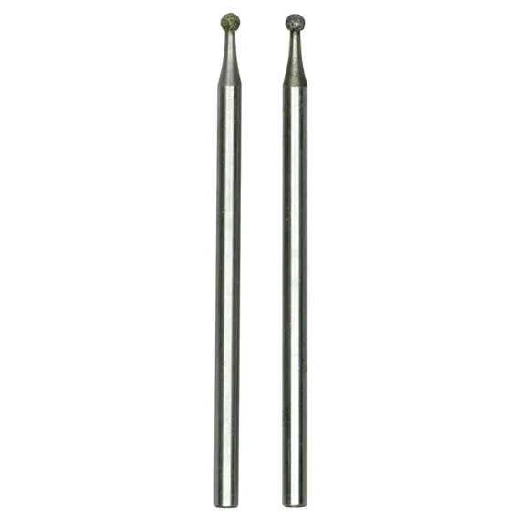 PROXXON Gyémánt csiszolótüske, gömb alakú, 1,8x2,35mm (2db/csomag)