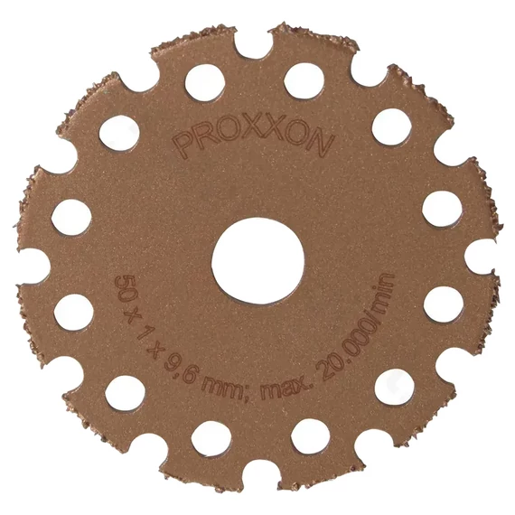 PROXXON Vágótárcsa, wolfram-karbid, 50x1x9,6mm