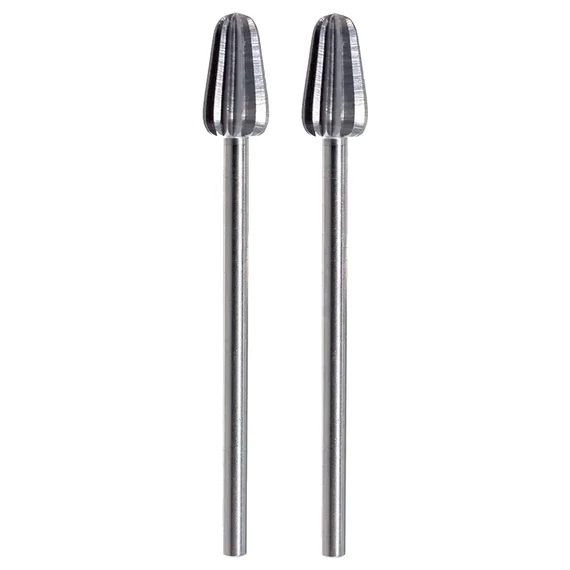 PROXXON Marófej volfrám-vanádium acélból, kúp alakú, 6x4mm, 2,35mm (2db/csomag)