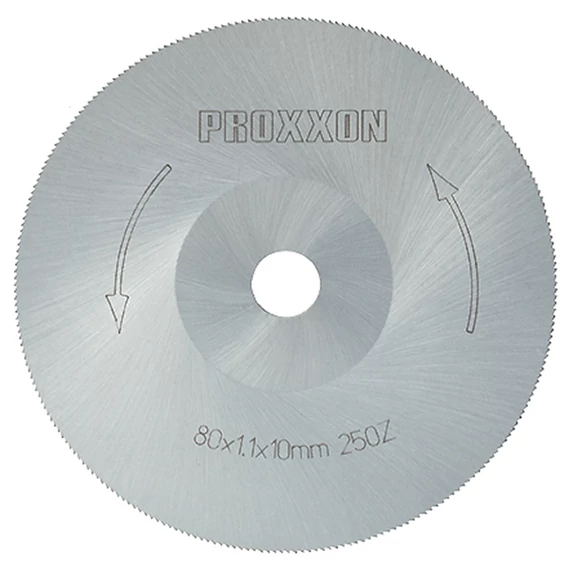 PROXXON HSS Körfűrészlap, T250, 80x1,1x10mm