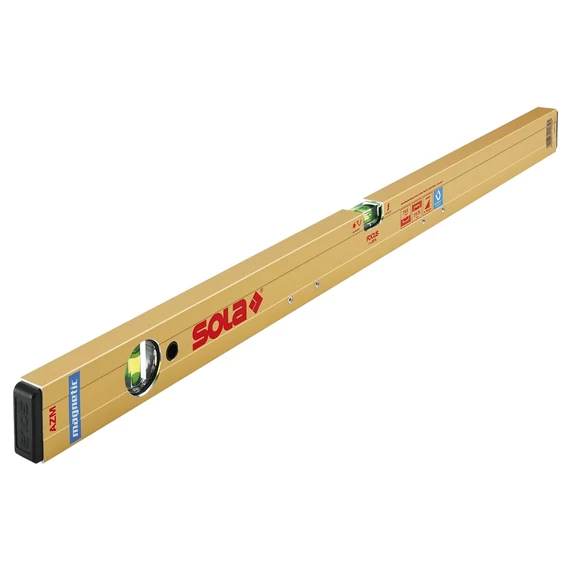 SOLA AZM 180 Mágneses vízmérték 1800mm [Arany] (SOLAAZM180) (01821601)