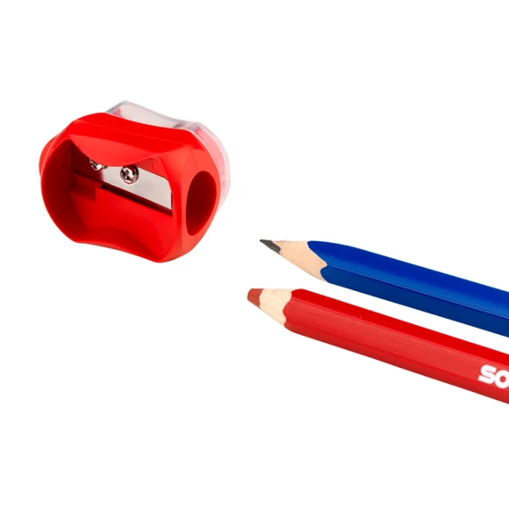 SOLA BSP Ceruzahegyező | késsel kombinálva | műanyag [Piros] (66009120)