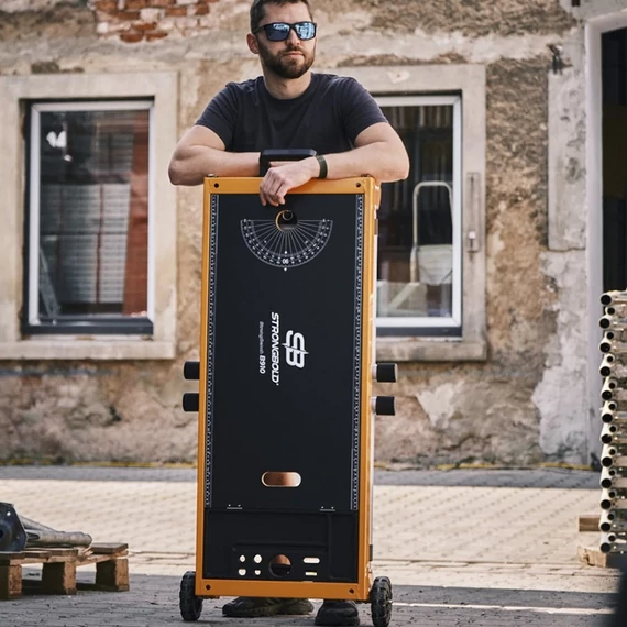 STRONGBOLD StrongBench B910 Multifunkcionális, összecsukható munkaasztal és platform 122x56x16cm