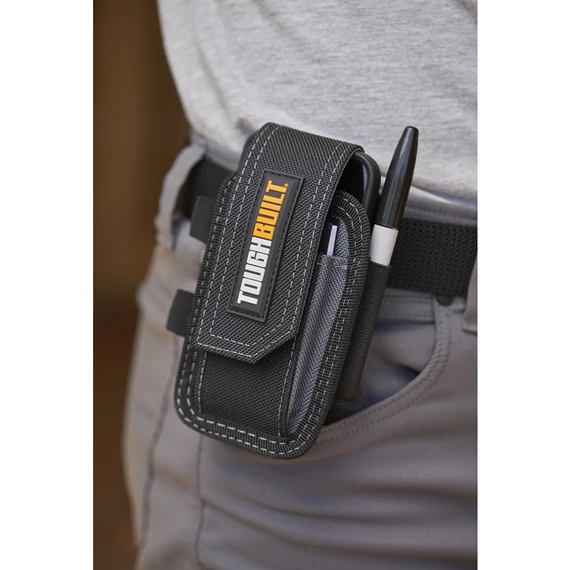 TOUGHBUILT 33C Telefontartó és jegyzettartó övtáska 27,5x10,5x16cm (TB-33C)