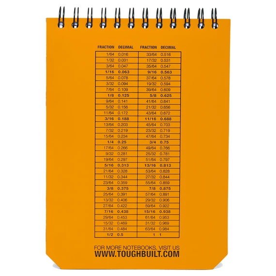 TOUGHBUILT 56-L-2 Jegyzetfüzet 2db 23x16cm (TB-56-L-2)