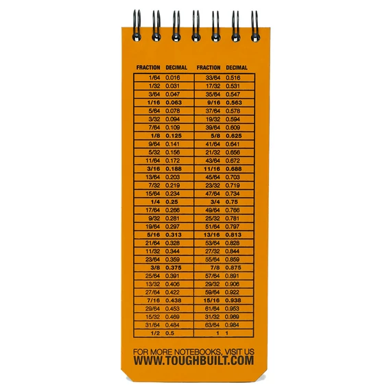 TOUGHBUILT 56-M-2 Jegyzetfüzet 2db 23x9cm (TB-56-M-2)