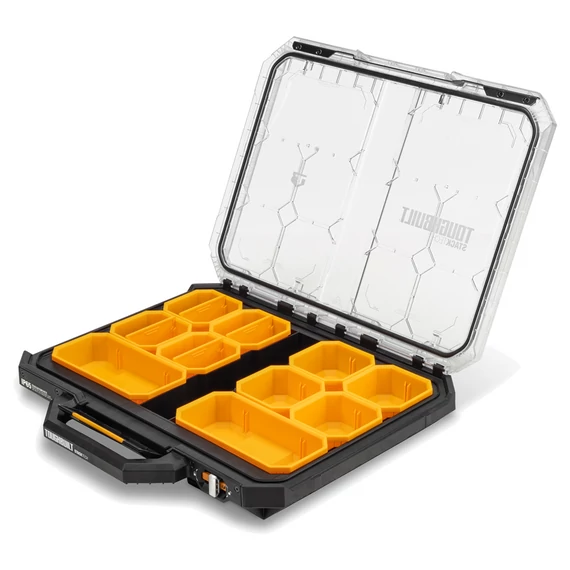 TOUGHBUILT B1-O-10 StackTech Alacsony profilú rendszerező 53,3x47,2x9,4cm (TB-B1-O-10)