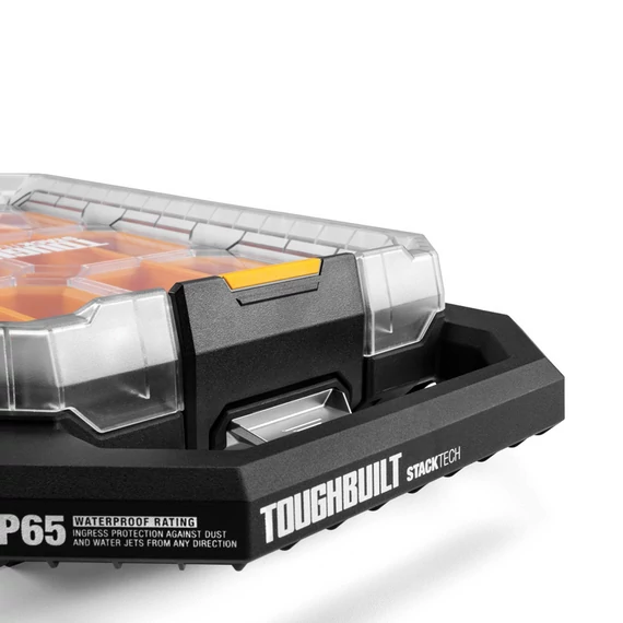 TOUGHBUILT B1-O-10C StackTech Kompakt alacsony profulú rendszerező 26,7x47,2x9,4cm (TB-B1-O-10C)