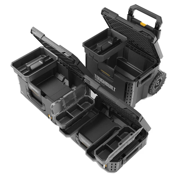 TOUGHBUILT B1S3-B-70R StackTech Szerszámosláda szett 3 részes (TB-B1S3-B-70R)
