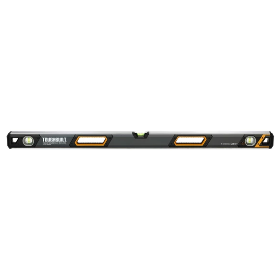 TOUGHBUILT H2-L-M120-LH-M Mágneses vízmérték 3 libellás 120cm (TB-H2-L-M120LH-M)
