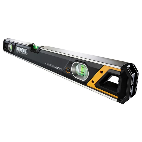 TOUGHBUILT H2-L-M60-LH-M Mágneses vízmérték 3 libellás 60cm (TB-H2-L-M60LH-M)