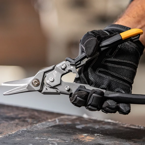 TOUGHBUILT H4-60-S Egyenes lemezvágó olló (TB-H4-60-S)