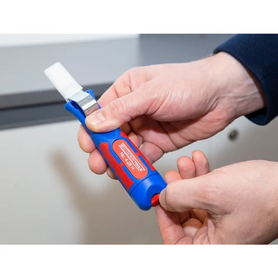 WEICON Kábelvágó kés kampós pengével, 4-28mm, 185mm (10012844)