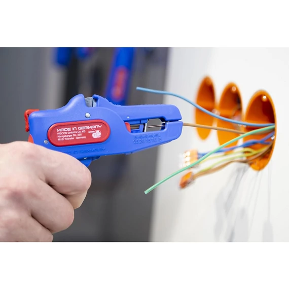 WEICON No.5 PRO Automata vezetékblankoló Solingen pengével 0,2-16mm2, 160mm (10062070)