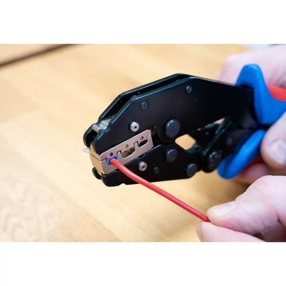 WEICON ERGO Krimpelő MC4 csatlakozók/szigetelt vezetékvégek/szigeteltkábelsaru krimpeléséhez, 239mm