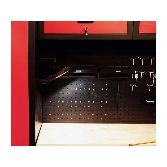 YATO Akkus COB Munkalámpa IK09, IP65, 10W 1000lm (Li-Ion 3200Ah 3,7V) (YT-08510)