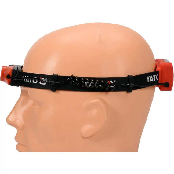 YATO CREE XTE Fejlámpa IP44 3xAAA 500lm (YT-08595)
