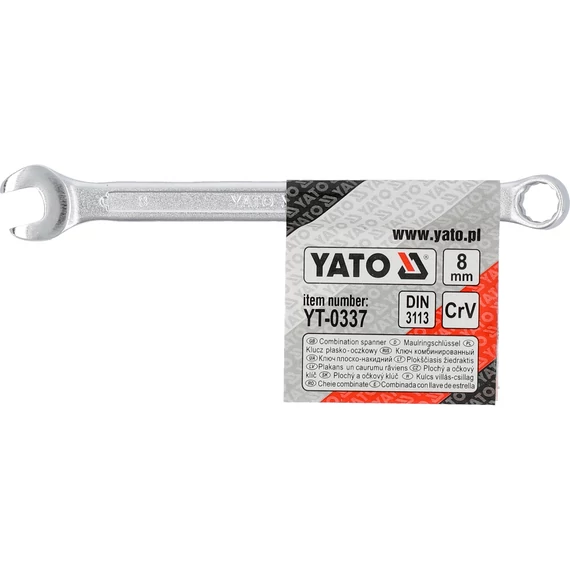 YATO Csillag-villáskulcs 8x130mm