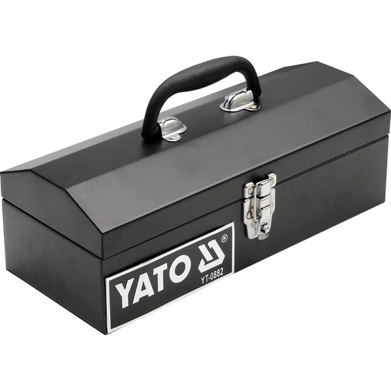 YATO Szerszámos láda, fém 360x150x115mm (YT-0882)